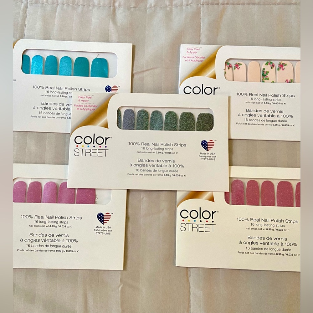 (3yr old) New Color Street 5-pack Nail Strips